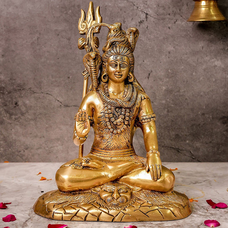 Divya Shiva Tejas Brass Idol