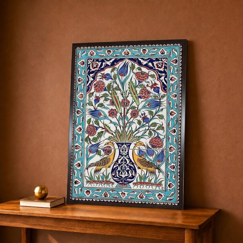 Royal Floral Vase Garden Canvas Wall Painting