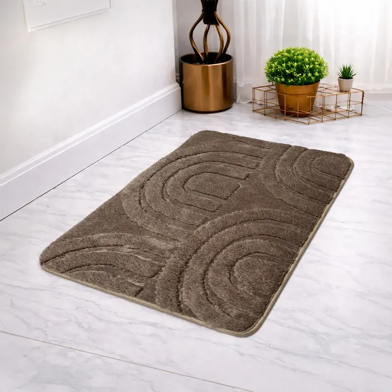 Batha Anti Skid Bathmat - Brown