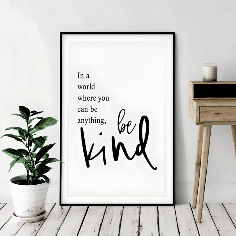 Positive Quotations Canvas Wall Painting - Small