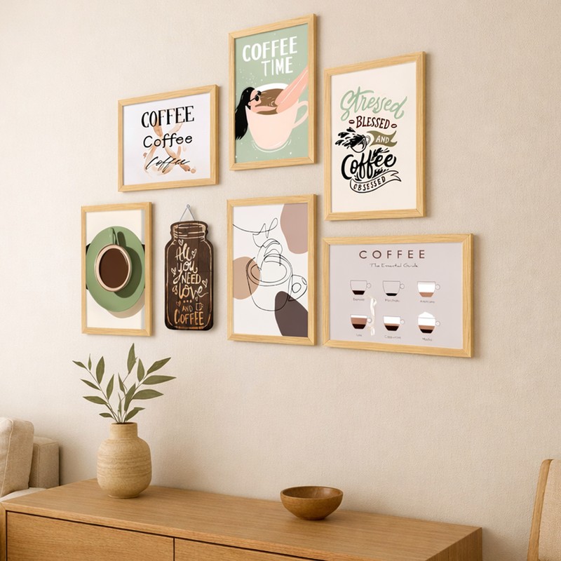 Echoes of Yesterday Wall Art - Set of Seven