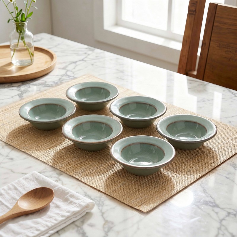 Pasta Perfection Ceramic Pasta Plates - Set of Six
