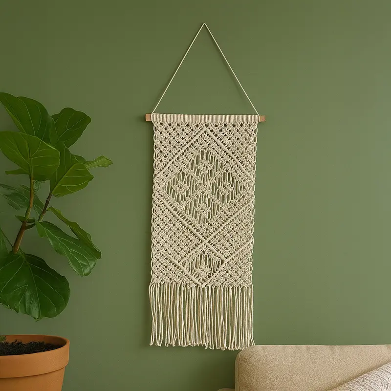 Thread Haven Cotton Wall Accent