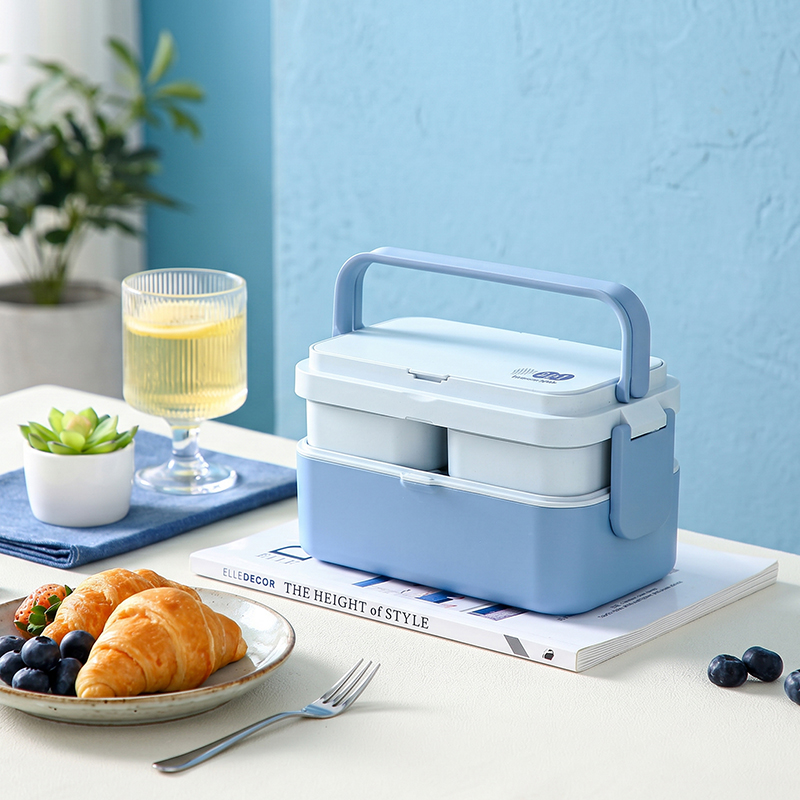 Lunch Ease Lunch Box Blue - 1780 mL - 1780 mL