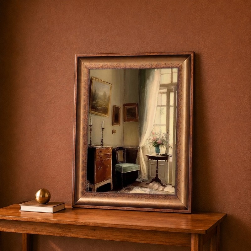 Sunlit Corner Canvas Wall Painting