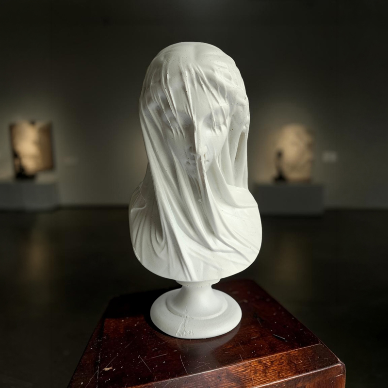 Veiled Muse Showpiece - White