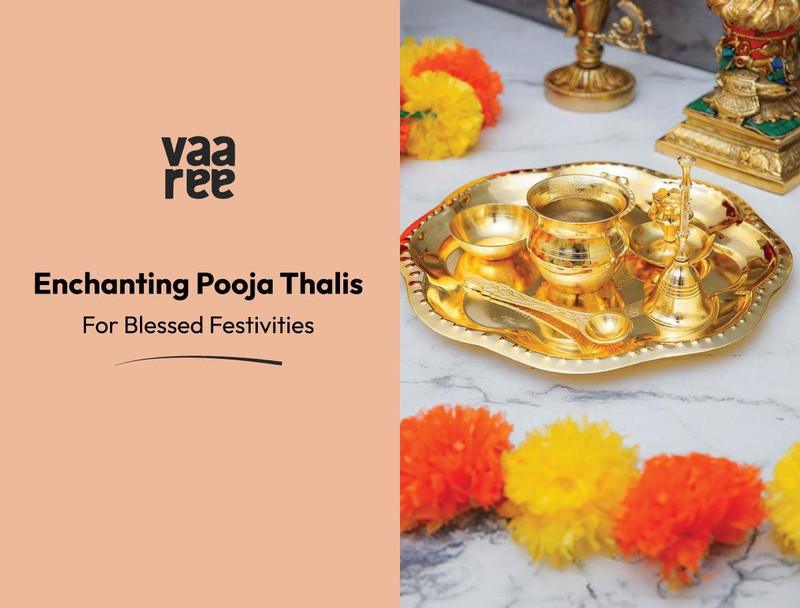 Festive Vibes: Decorative Pooja Thalis for Special Occasions
