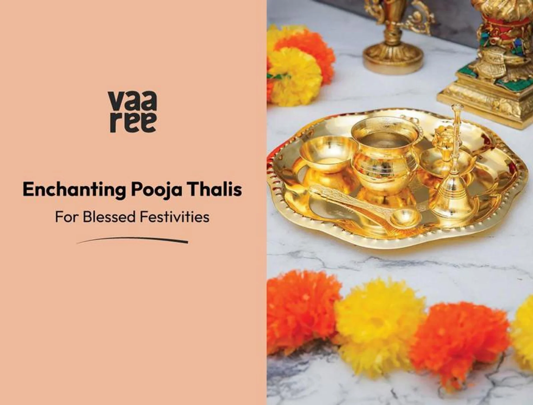Festive Vibes: Decorative Pooja Thalis for Special Occasions