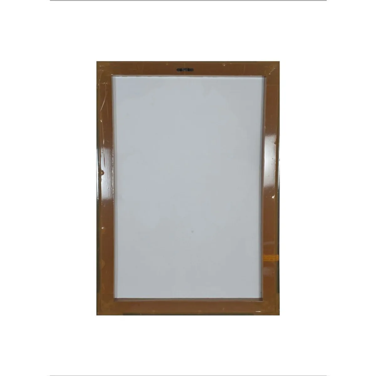 Back view of the framed canvas wall painting
