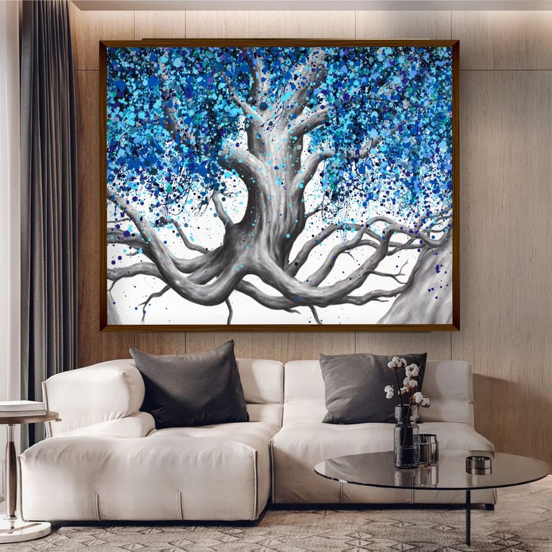 Cyanora Canvas Wall Painting