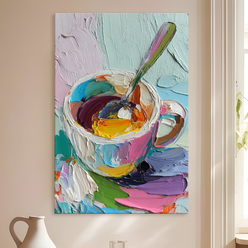 Artful Brew Gallery Wrapped Canvas Wall Painting