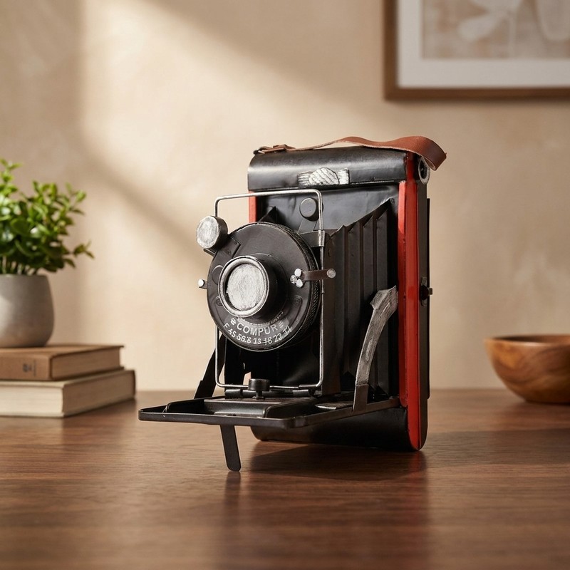 Polaroid Vintage Iron Showpiece