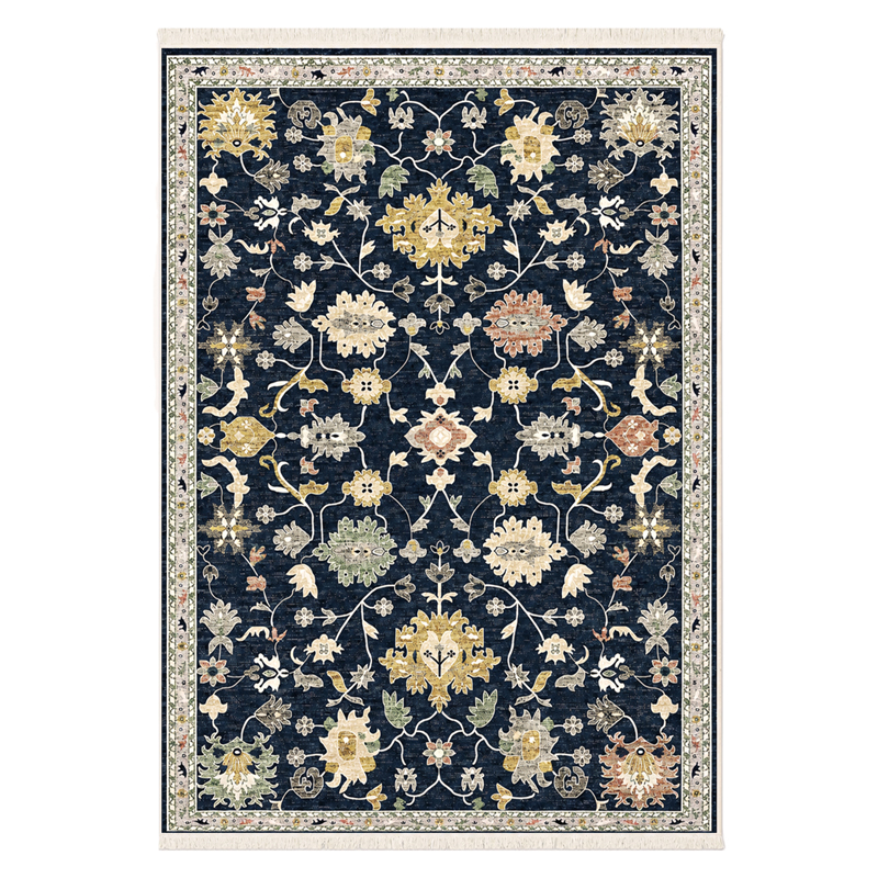 Valley Mist Anti Slip Kashmiri Carpets - 3 x 5 ft
