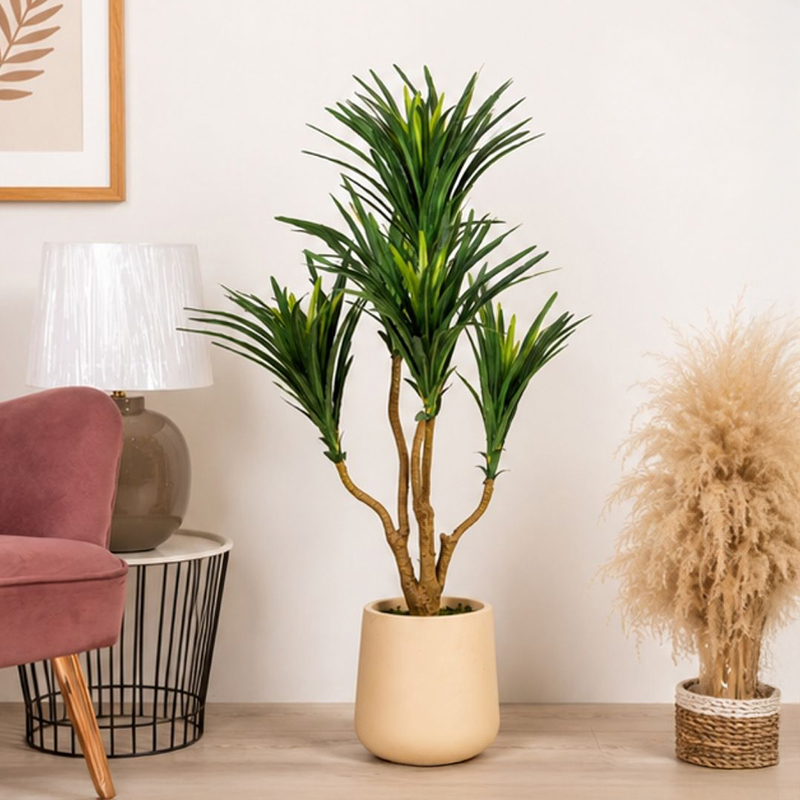 80 cm (2.6 ft) Leaf Luxe Yucca Artificial Plant