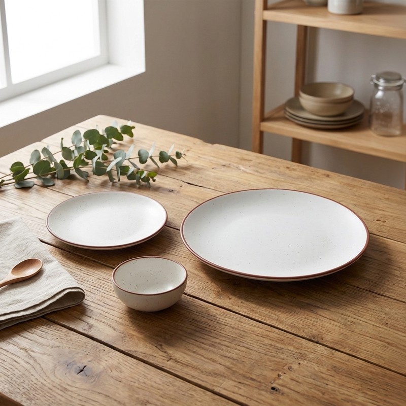 Graceful Dining Ceramic Dinner Sets - 3 Piece Set