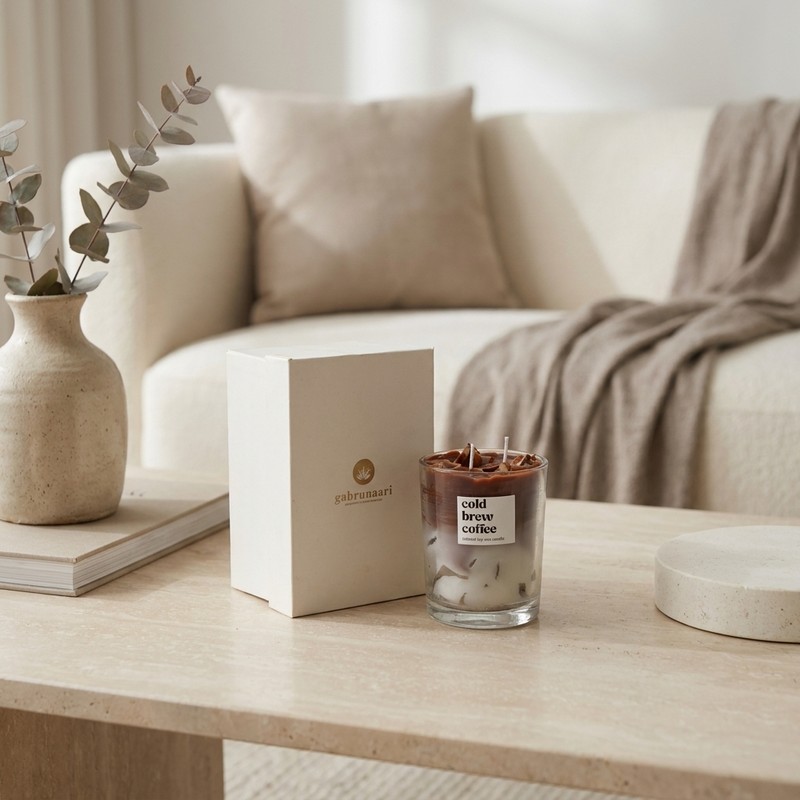 Moonlight Aroma Coffee Soy Wax Candle