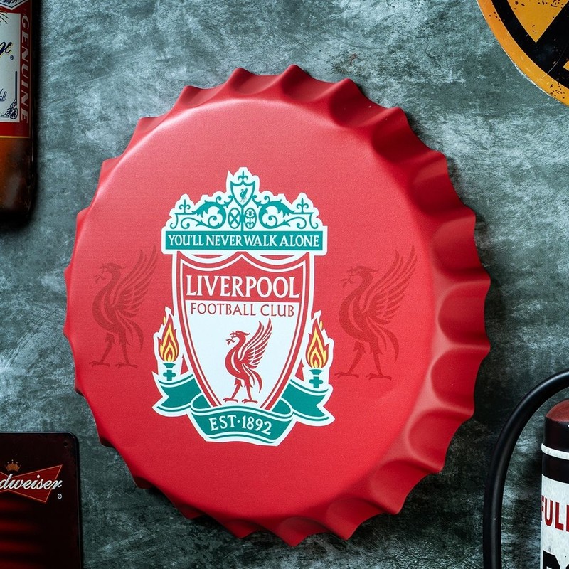 Liverpool FC Metal Wall Accent