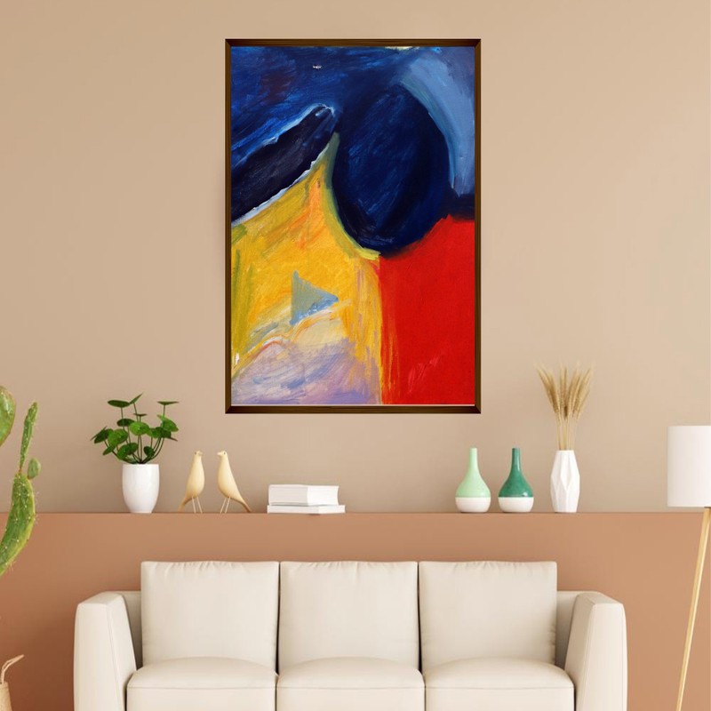 Fiery Depths Canvas Wall Painting