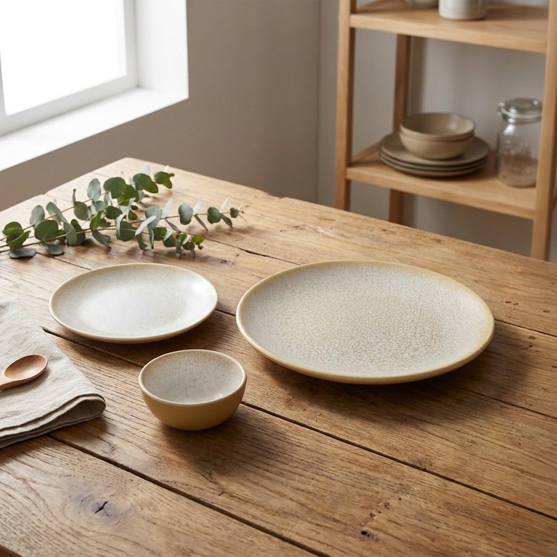 Modern Feast Ceramic Dinner Sets - 3 Piece Set
