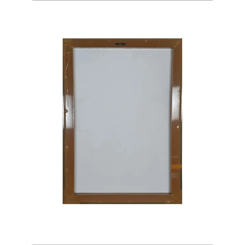 Back view of the rectangular framed canvas wall painting