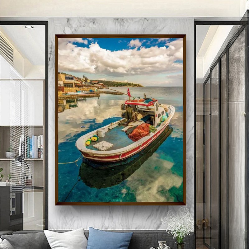 Caique Canvas Wall Painting