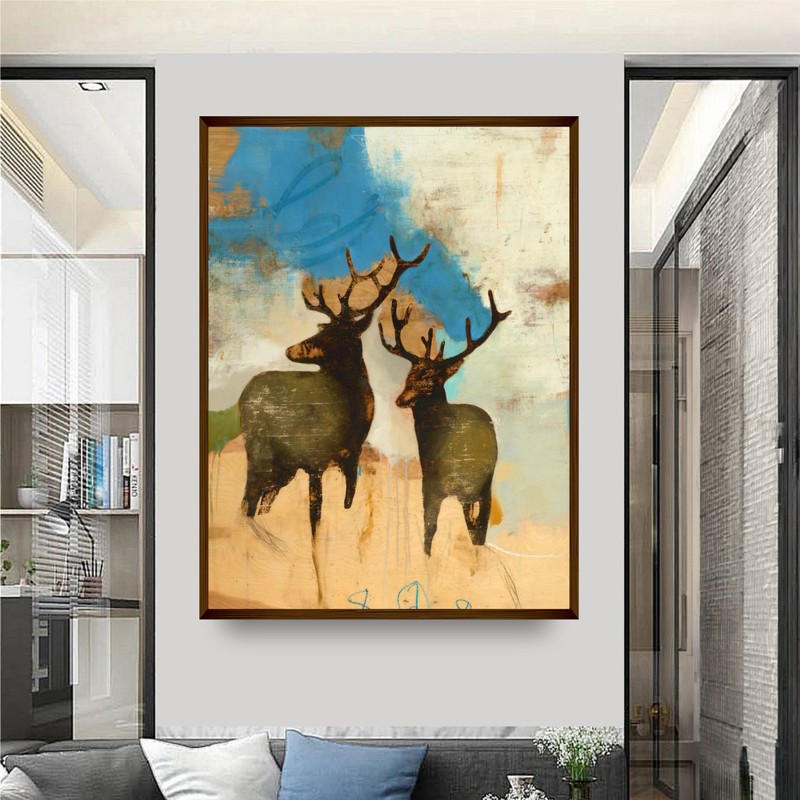 Elaphina Canvas Wall Painting