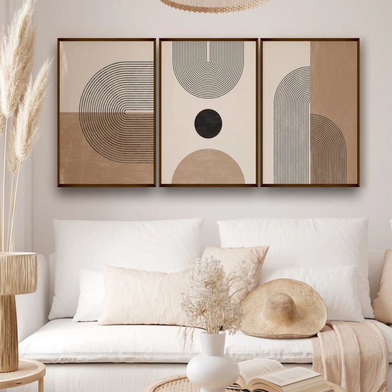 Intrados Canvas Wall Painting - Set of Three