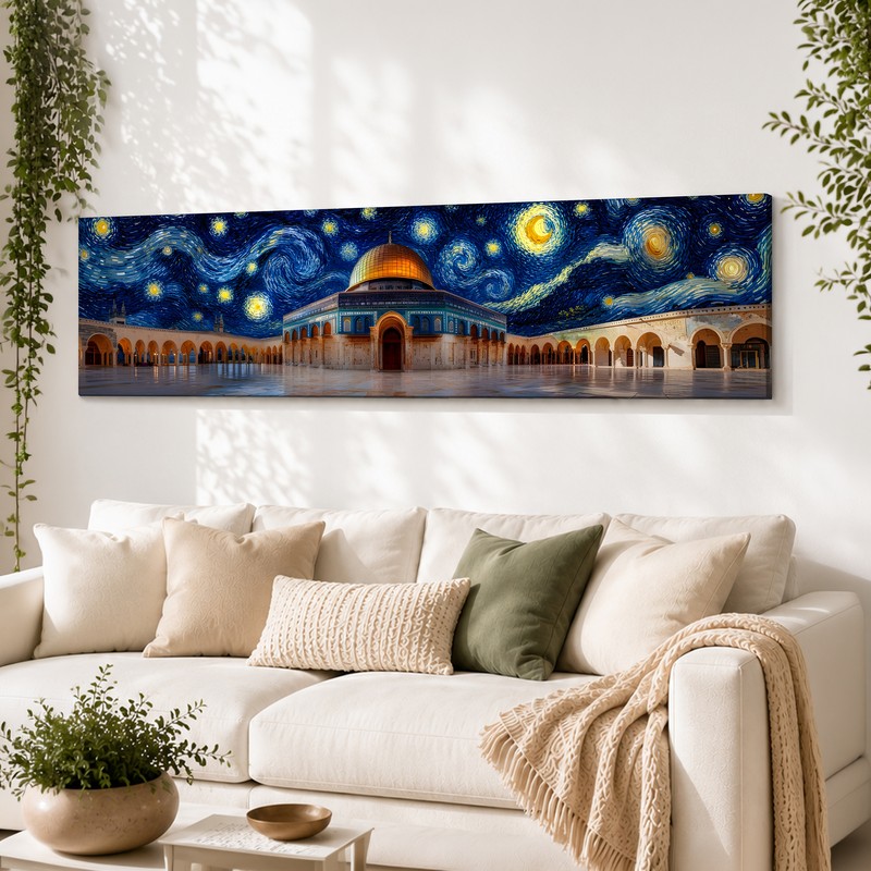Islamic Architecture Canvas Wall Painting