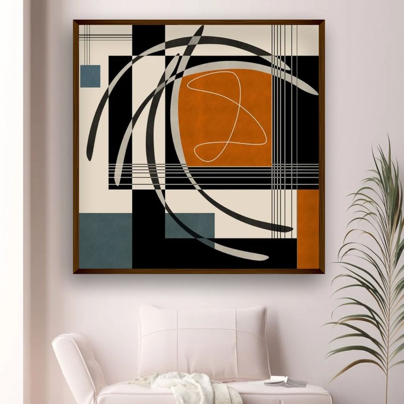 Involute Canvas Wall Painting