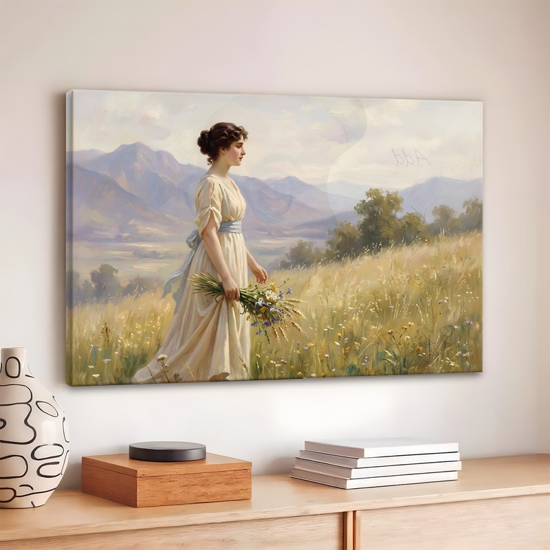 Bouquet in Bloom Canvas Wall Art - 380 GSM