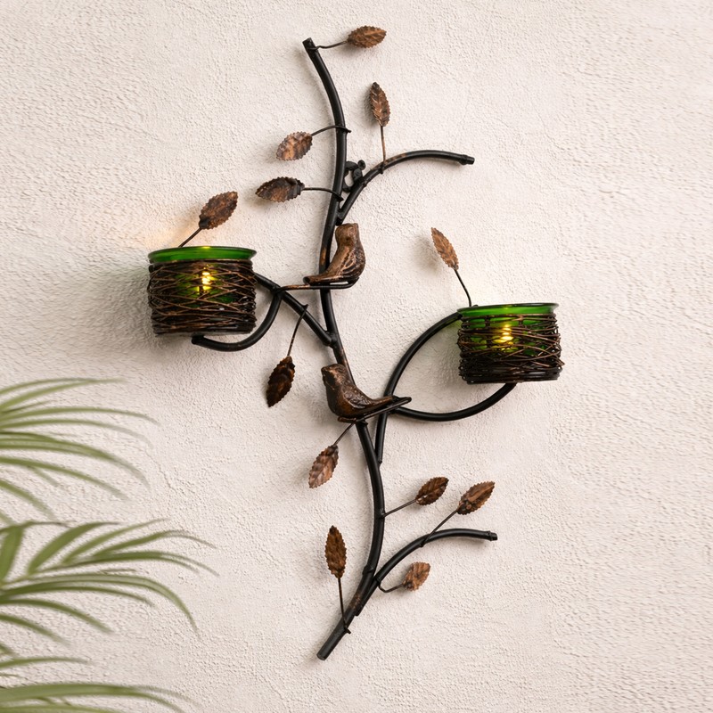 Patra Candle Holder - Green