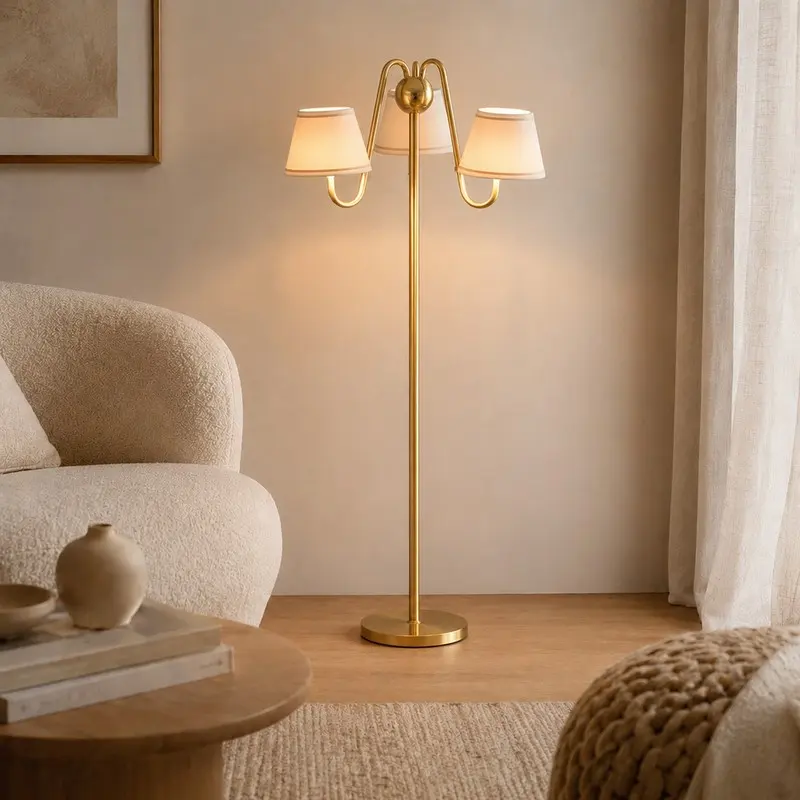 Halo Cotton Floor Lamp