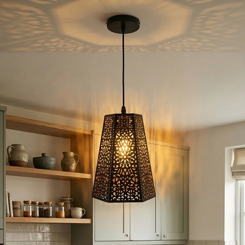 Nectar Mandala Metal Ceiling Lamp