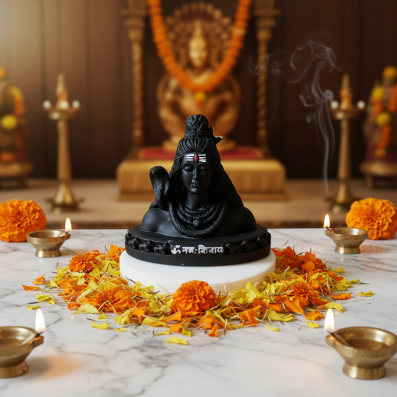 Mahadev Meditative Resin Idols & Sets