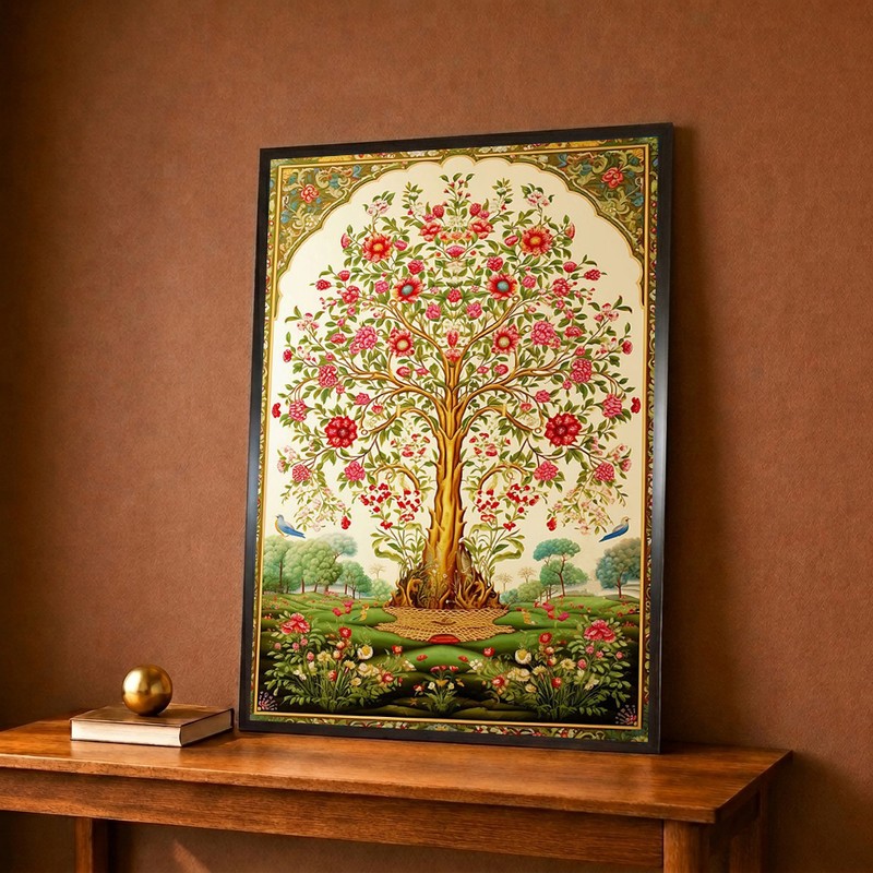 Blooming Tree of Life Canvas Wall Painting