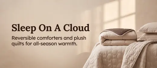 Comforters, Blankets, Dohars & Covers banner 2