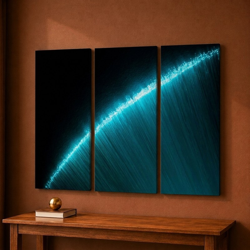 Celestial Arc Canvas Wall Painting