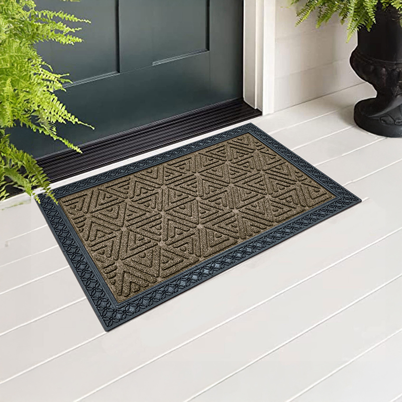 Stonewave Entry Rubber Door Mats - Yellow
