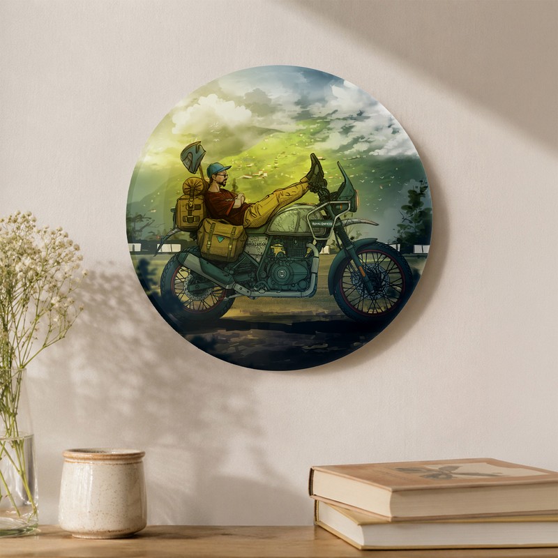 Roadbound Ceramic Wall Plate