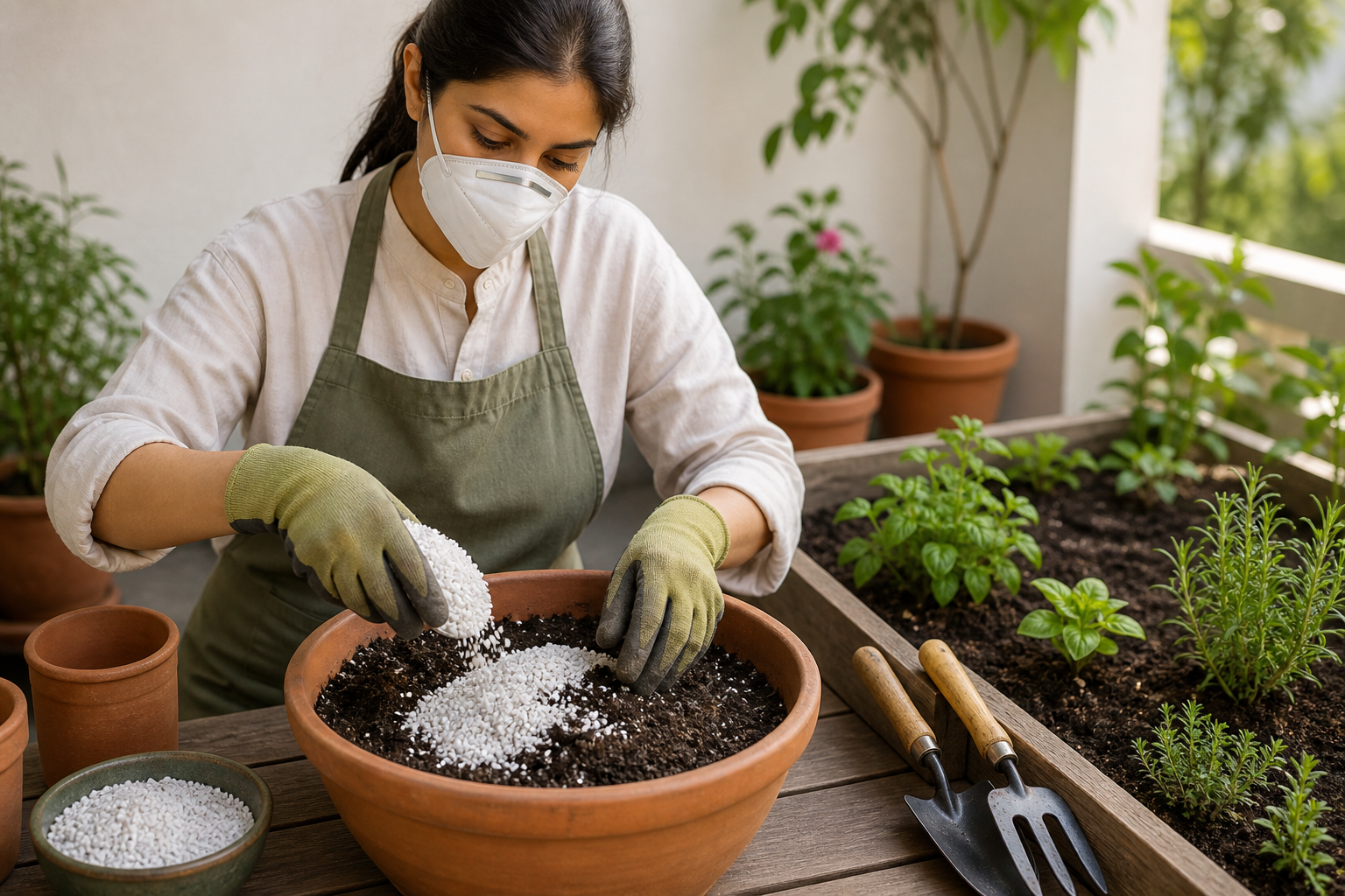 Perlite in Garden Soil: When and How to Use It