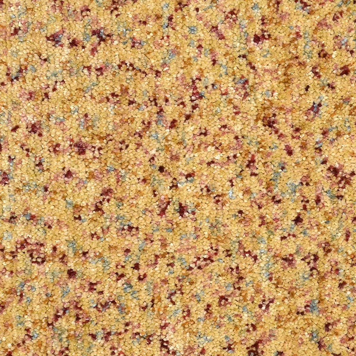 Close-up showing the soft textured surface and multicoloured flecks