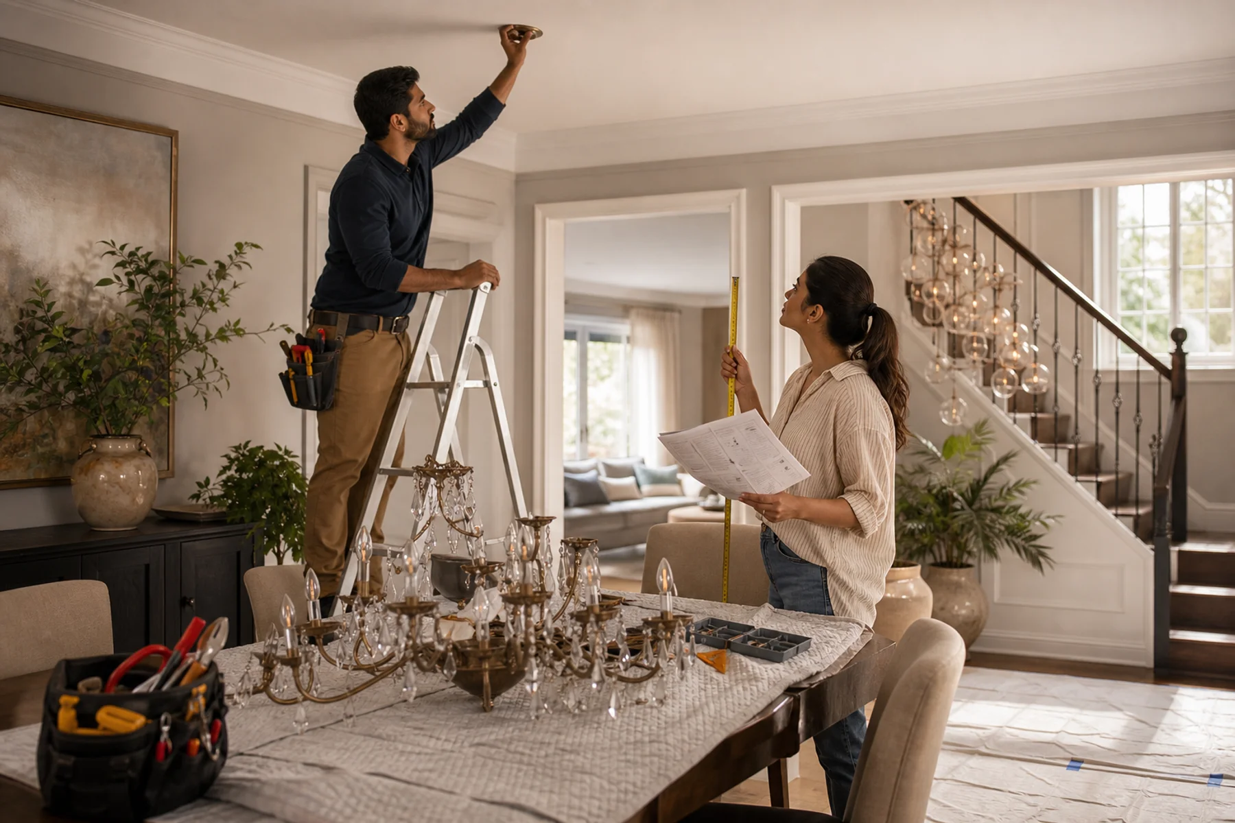 Installing Chandelier: A Safety-First Planning Guide