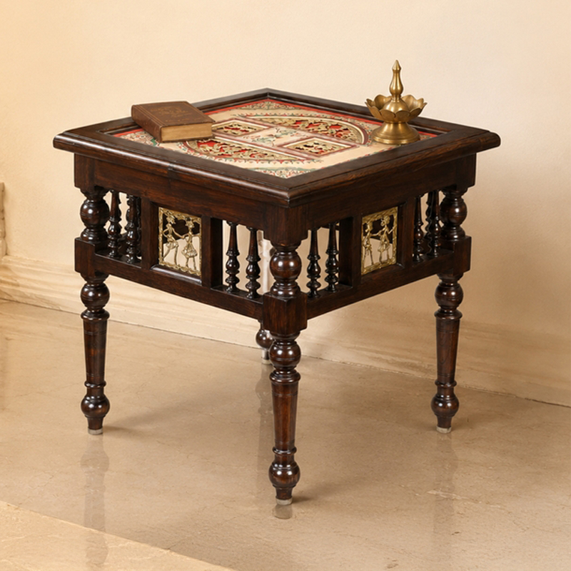 Soho Teak Wood Side Table