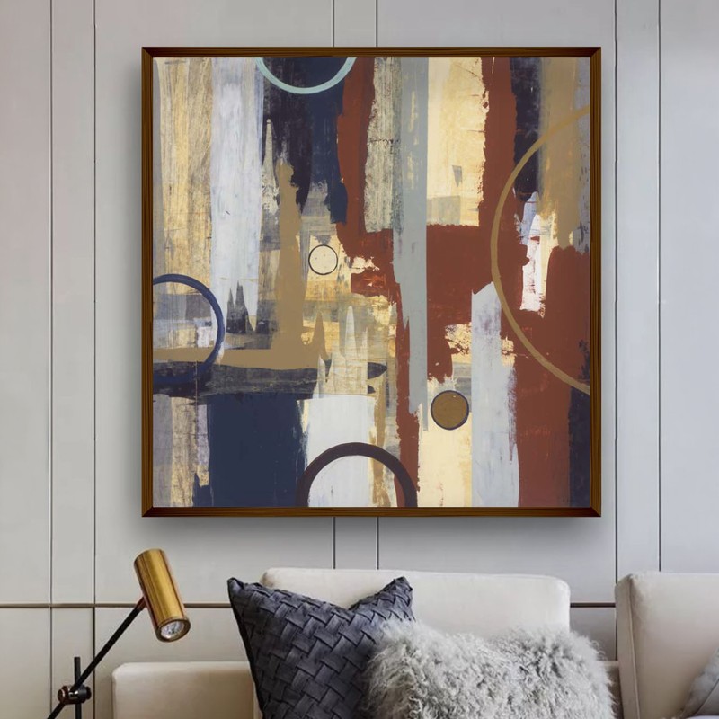 Annulata Canvas Wall Painting