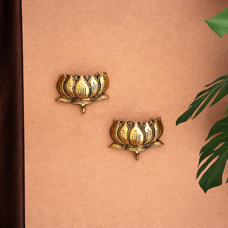 Kamal Kanti Brass Wall Accent