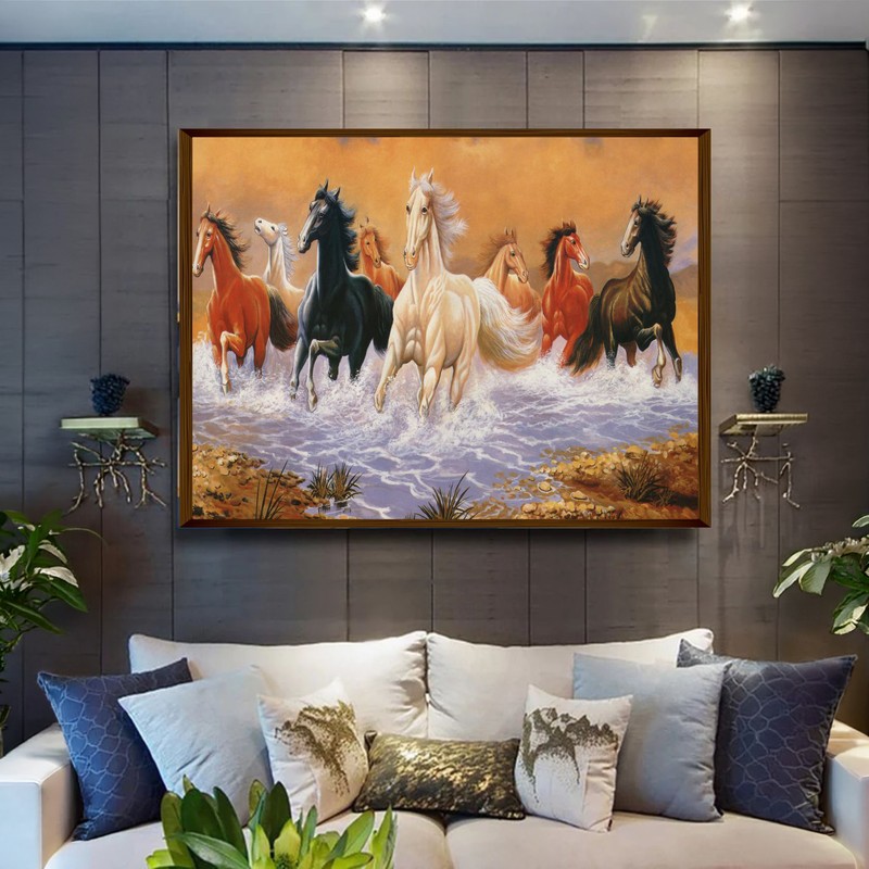 Hippocrene Horse Canvas Wall Painting