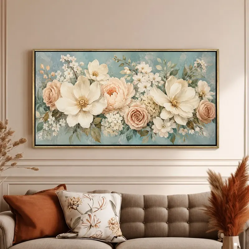 Rosemere Floral Canvas Wall Painting
