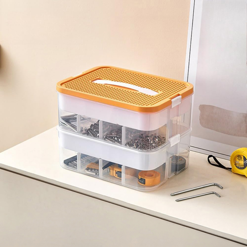 Cubiqo Toy Clear PET Desk Organizer