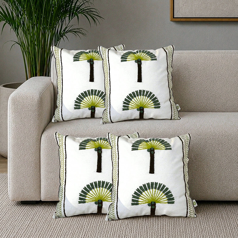Boho Mend Tufted Cushion Cover Set - Set Of Four