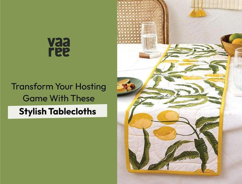 13 Stylish Tablecloths for a Memorable Feast